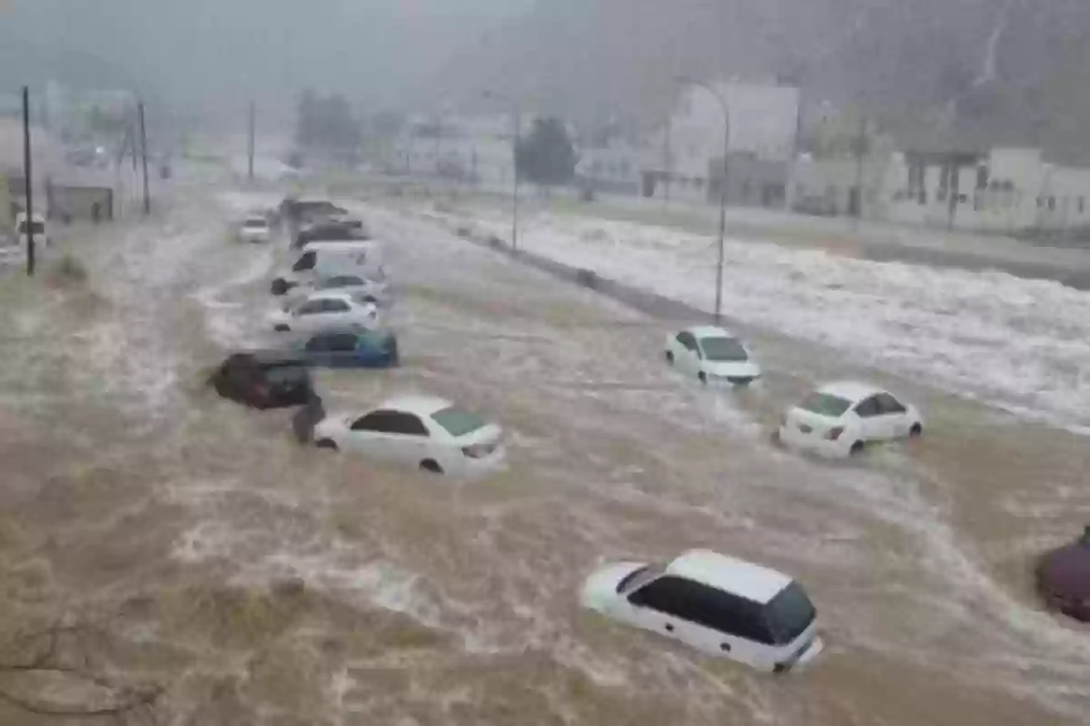 أمطار رعدية ورؤية أفقية غير جيدة!!