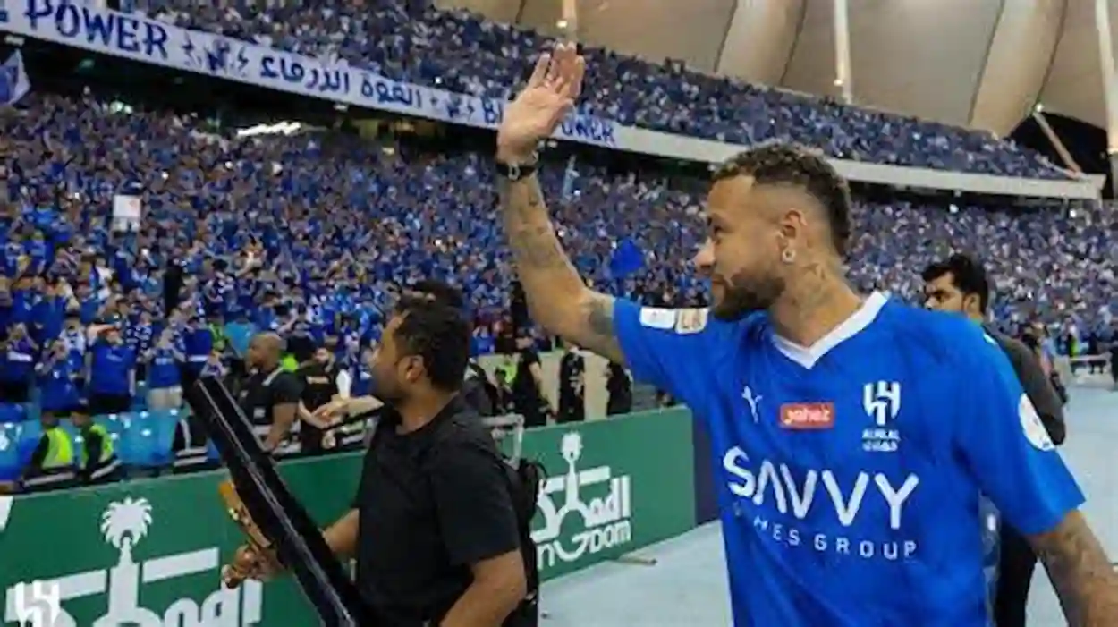 نيمار جونيور والرحيل عن نادي الهلال السعودي